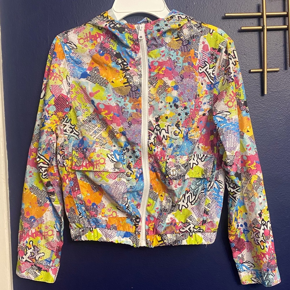 Kids girls jacket size 10/12